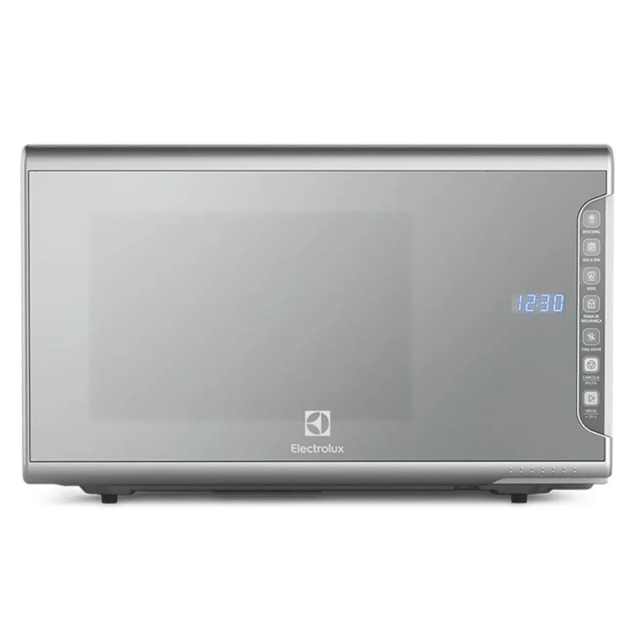 Micro-Ondas Electrolux Prata com Painel Integrado 31L (MI41S) 110/220V