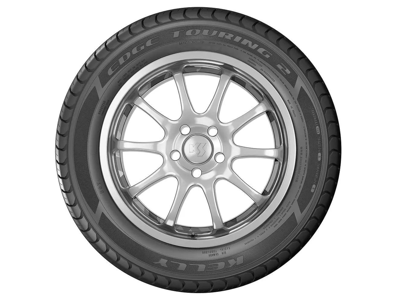 Kit 4 Pneus Aro 13” 175/70R13 82T Goodyear 82T - Kelly EDGE Touring 2 - Imagem 3