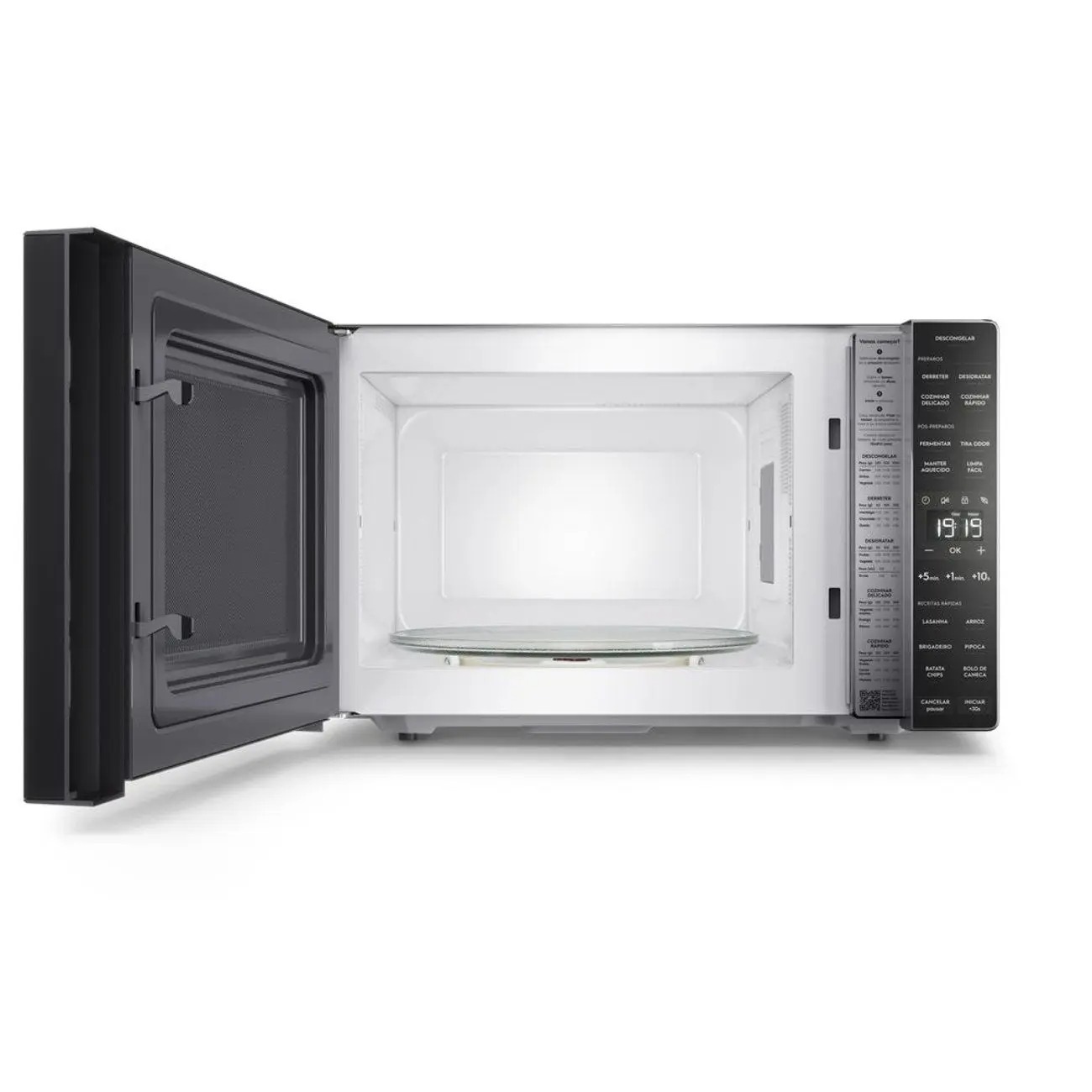 Micro-ondas Electrolux 36 Litros Efficient com Descongelamento Assistido Prata - ME36S 110/220V - Imagem 5