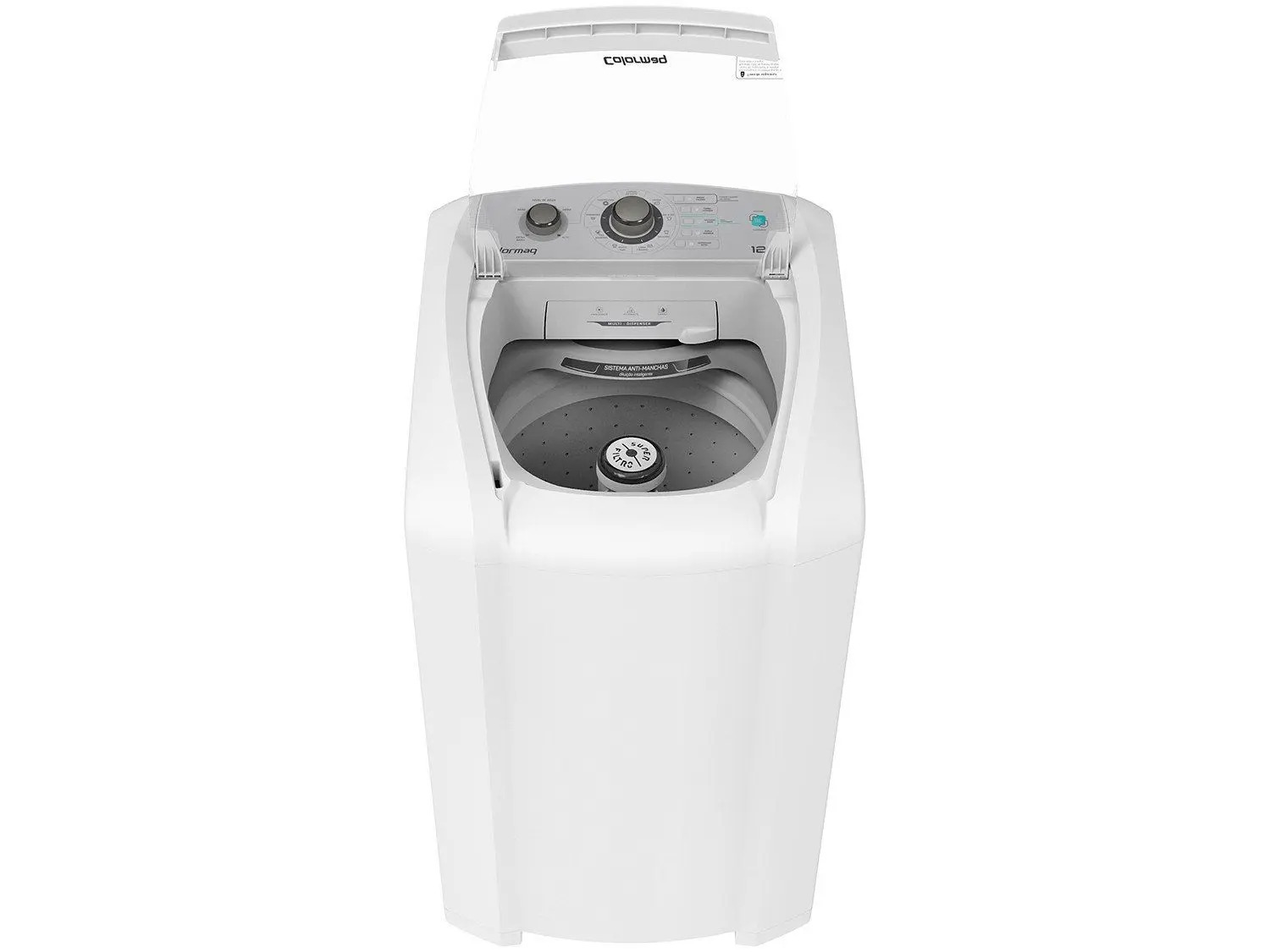 Maquina de Lavar Roupas Automatica 12KG Colormaq LCA12 Turbo Lavagem 110/220V - Imagem 3