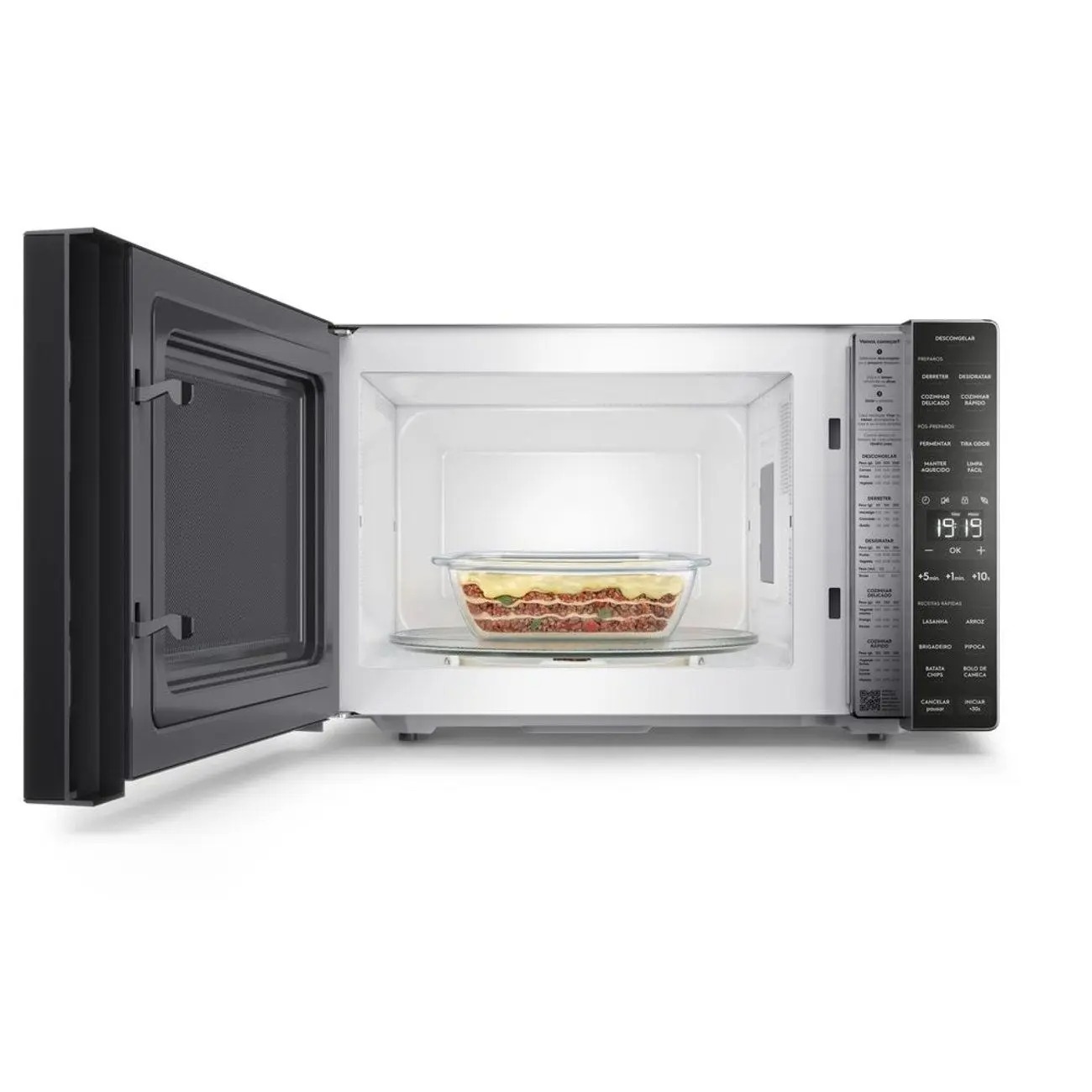 Micro-ondas Electrolux 36 Litros Efficient com Descongelamento Assistido Prata - ME36S 110/220V - Imagem 4