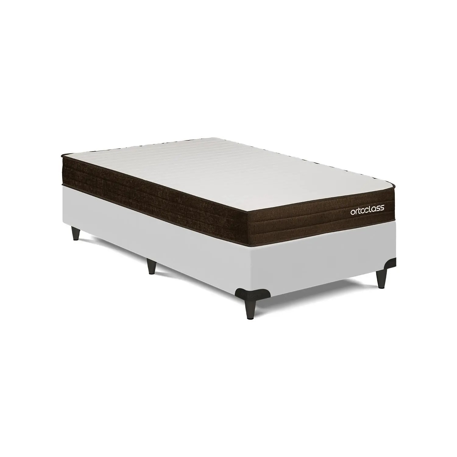 Cama Box e Colchão Poli D28 - Solteiro (78x188)- Ortoclass - Ortobom - Imagem 5