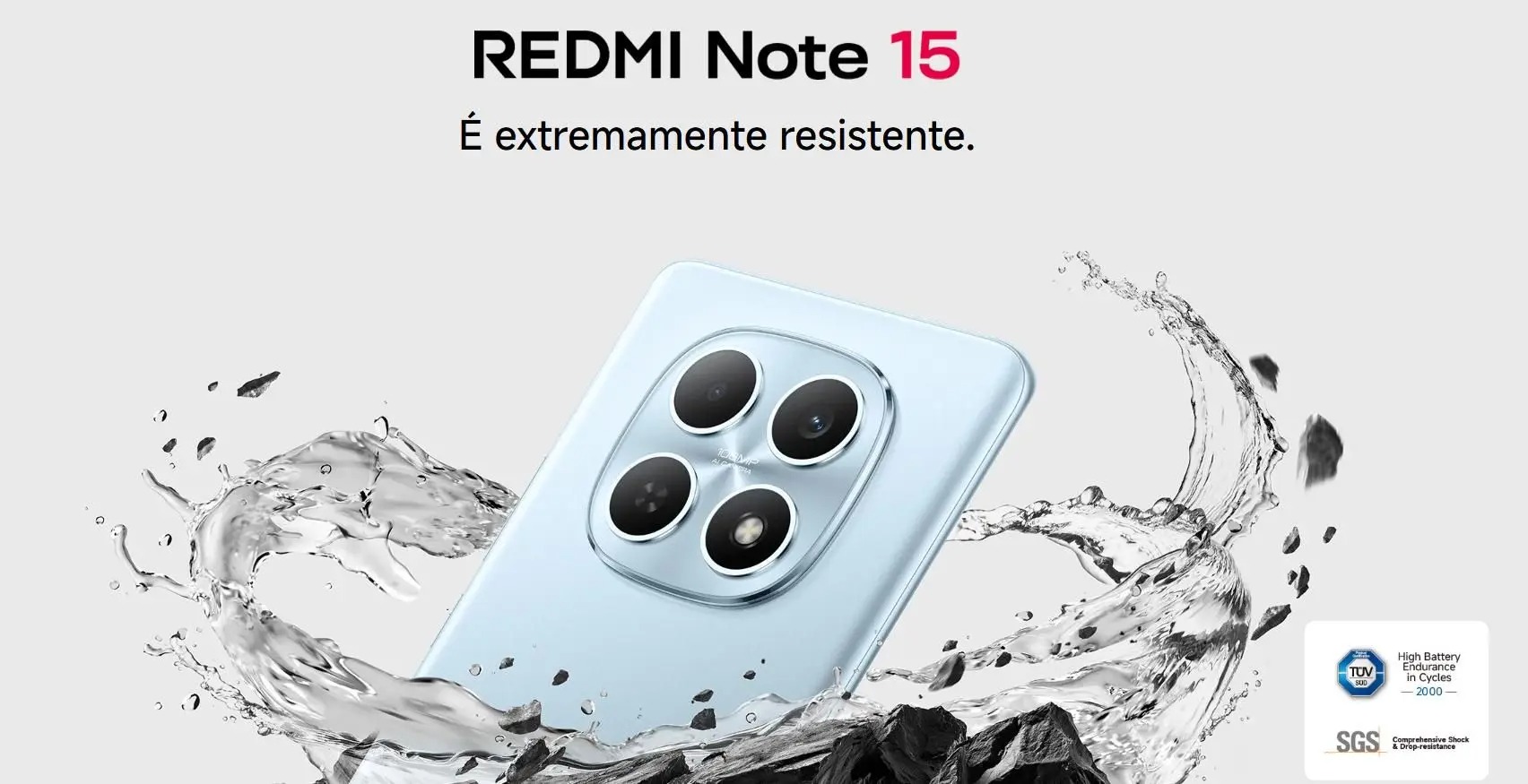 Smartphone Celular Xiaomi Redmi Note 15 4G 256GB 8GB 128GB 6GB Lançamento 2026 Câmera 108MP 20MP AMOLED 120Hz FHD plus Design Premium Água e Poeira - Imagem 5