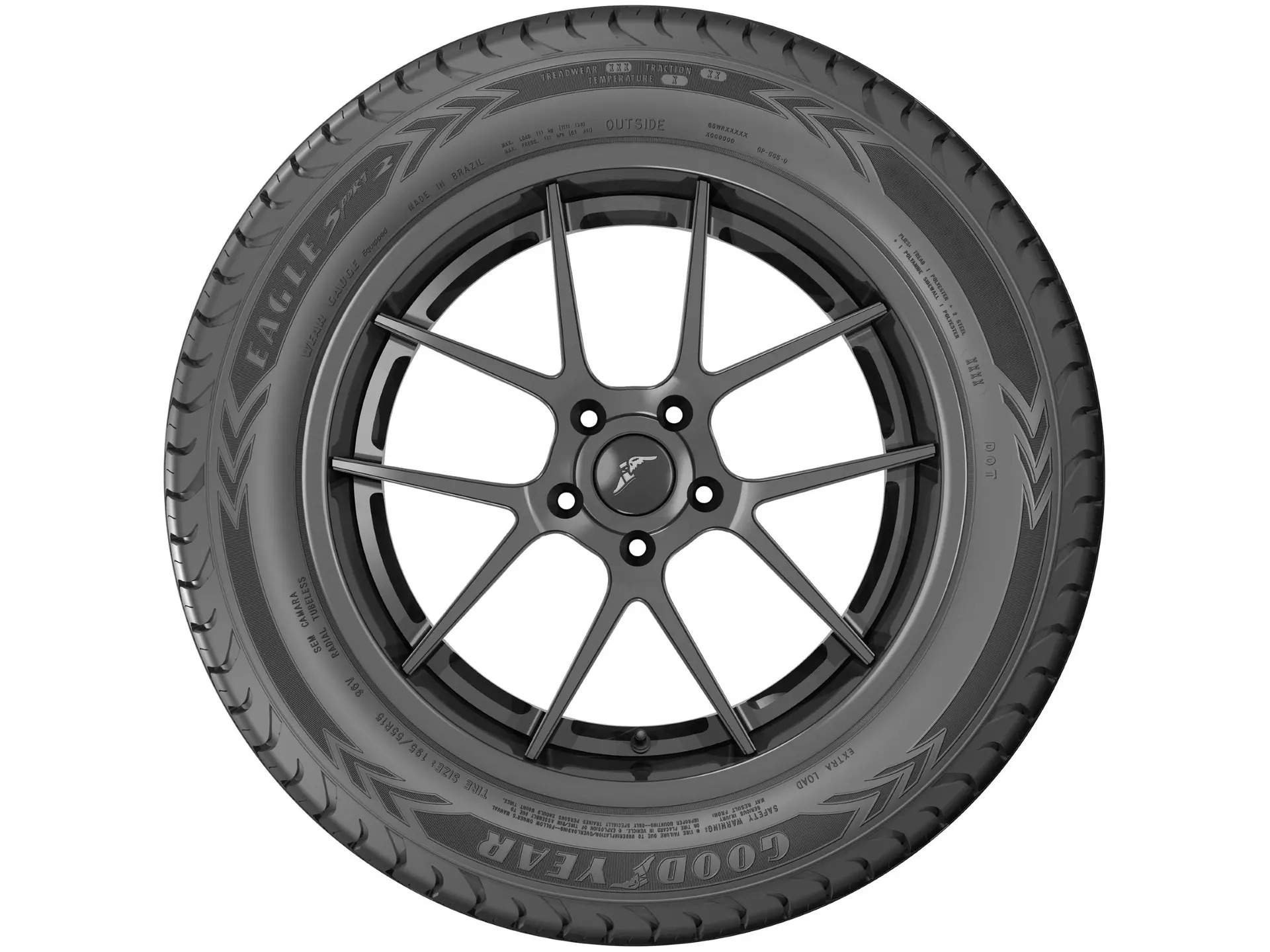 Pneu Aro 16” 205/55R16 Goodyear 91 - Imagem 3