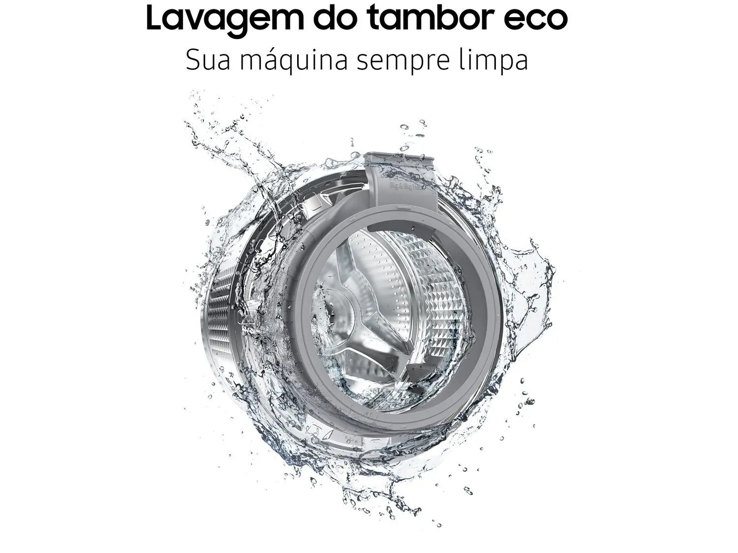 Lava e Seca Samsung 11kg Inverter - 3 em 1 Água Quente e Fria Branca WD11A4453BW 110/220V - Imagem 5