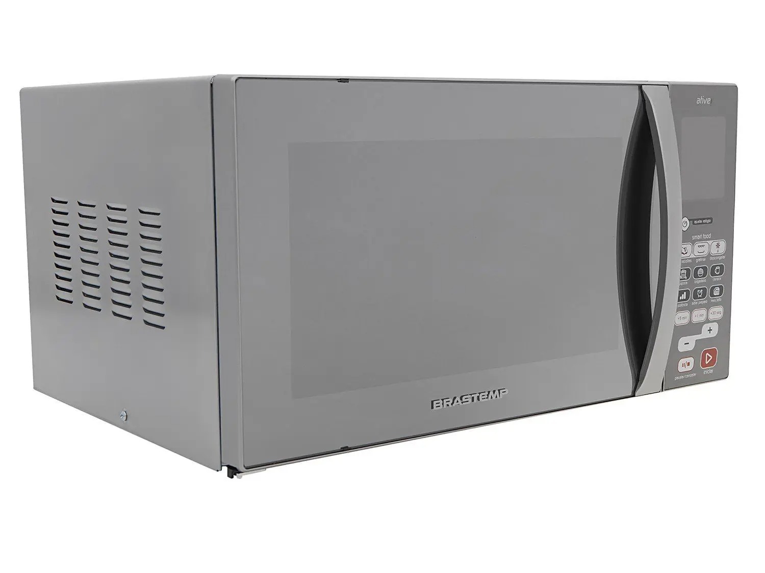 Micro-ondas Brastemp 38 Litros cor Inox Espelhado com Grill - BMJ38AR 110/220V - Imagem 4