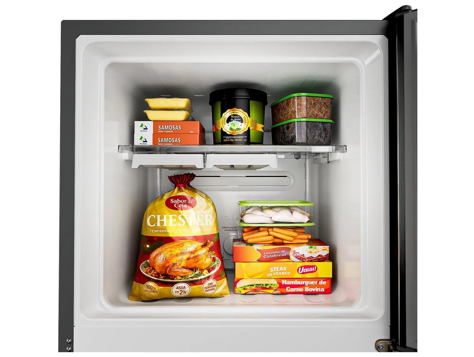 Geladeira/Refrigerador Consul Smart Frost Free Inox Duplex 377L CRM44MKANA 110/220V - Imagem 7
