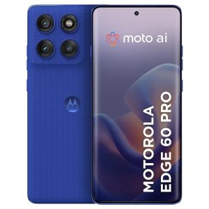 Smartphone Motorola Edge 60 Pro 256GB Azul 5G 24GB RAM 6,7" Câm. Tripla + Selfie 50MP