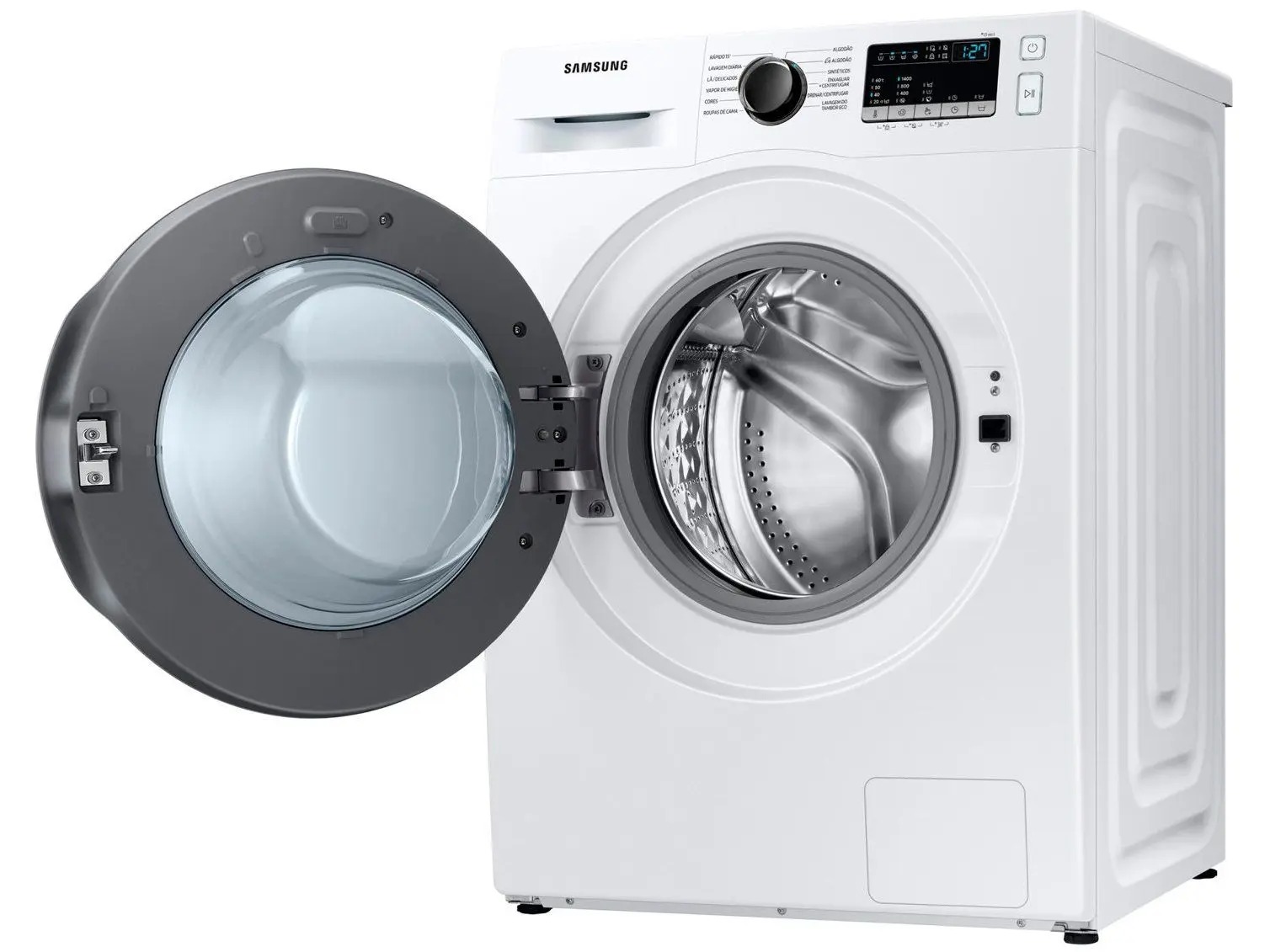Lavadora de Roupas Samsung Inverter 11kg Cesto Inox 12 Programas de Lavagem Branca WW11T4040BE/AZ 110/220V - Imagem 3