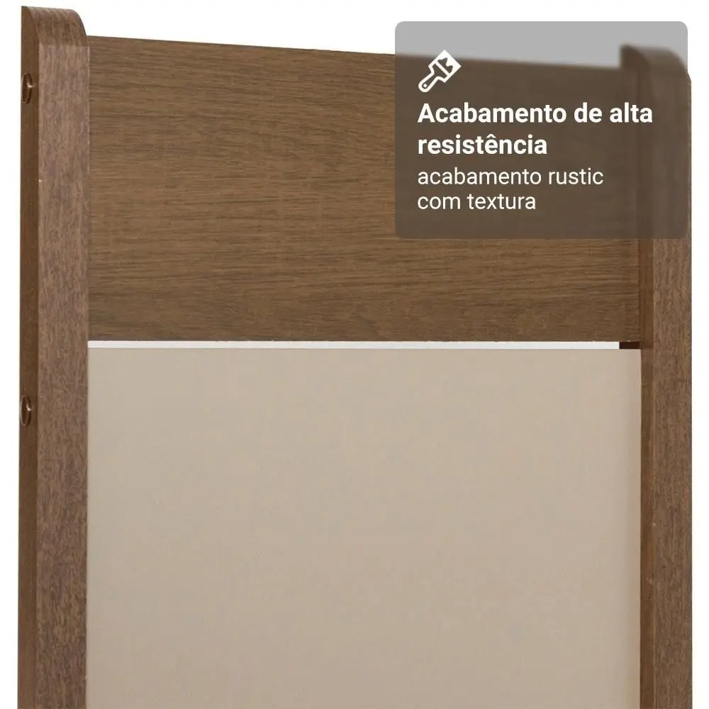 Conjunto Sala de Jantar Havana Madesa Mesa Tampo de Madeira com 4 Cadeiras - Imagem 7
