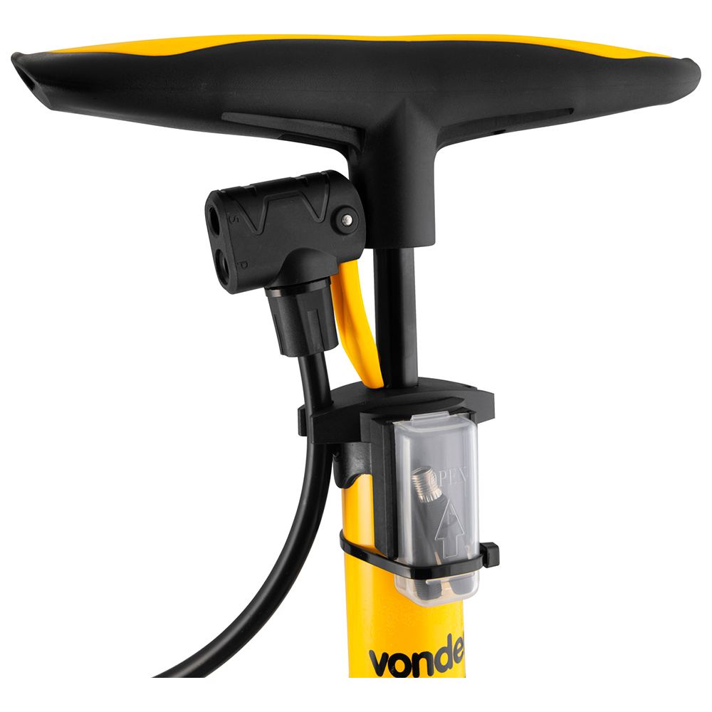 Bomba de Ar Manual Vonder 63 cm para Pneus - Imagem 9